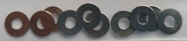 GR560.8 Unterlegscheibe 2,8x7,0x0,5mm 10 Stück